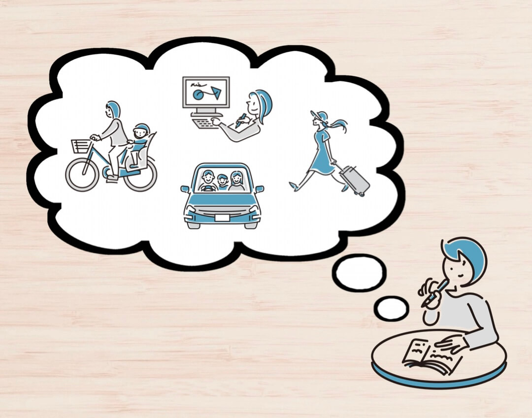 暮らしに合う服リストを並べてみよう！