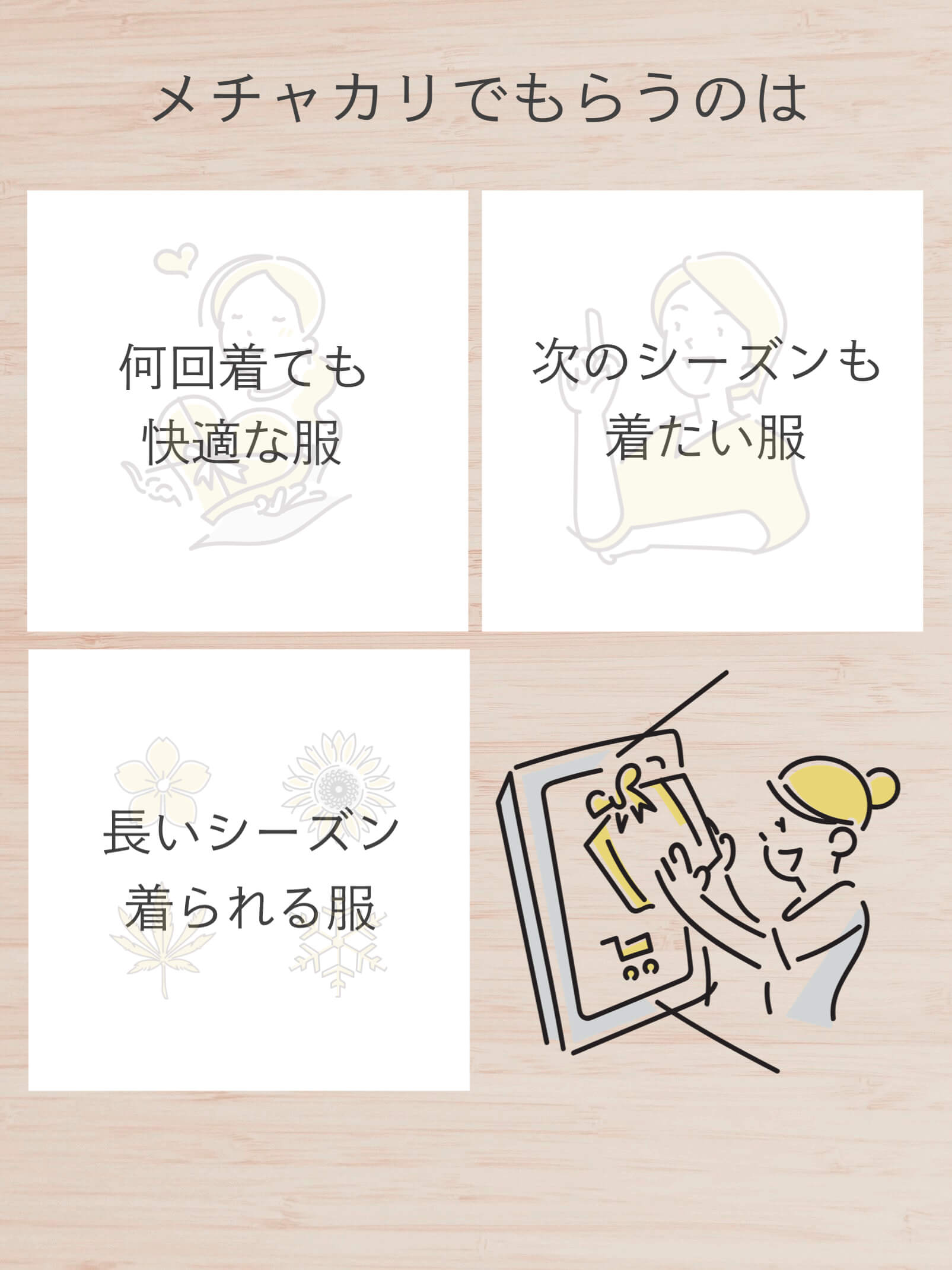 メチャカリでもらうのは？