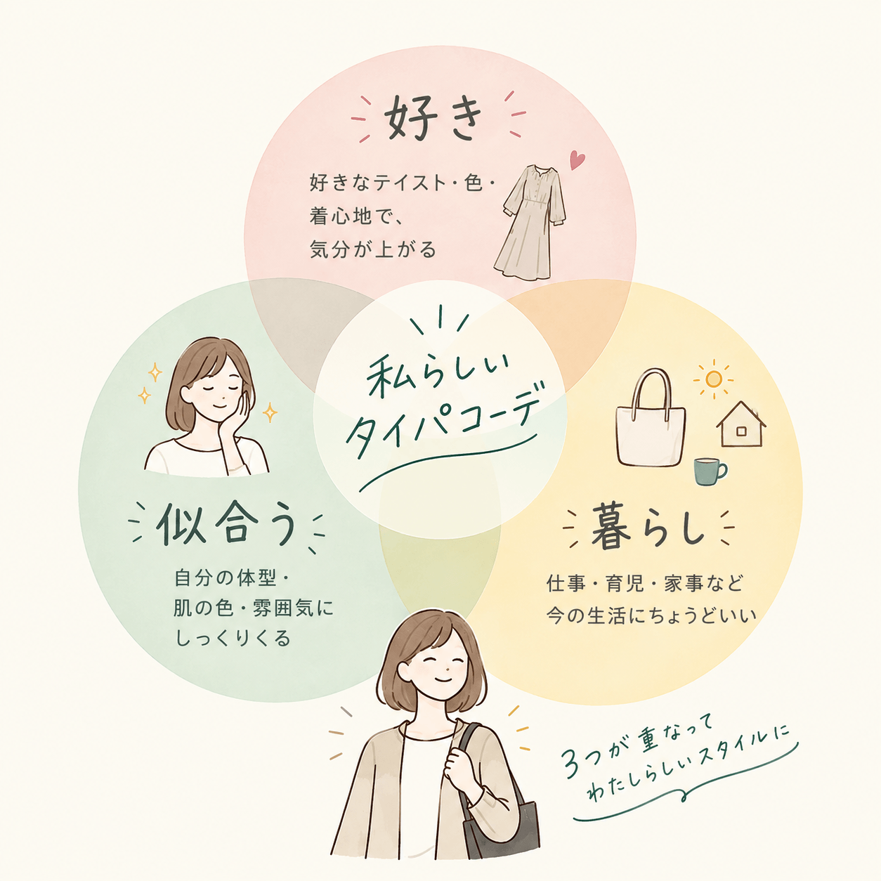 私らしいタイパコーデのつくり方